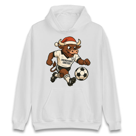 Retro Hereford Christmas Hoodie