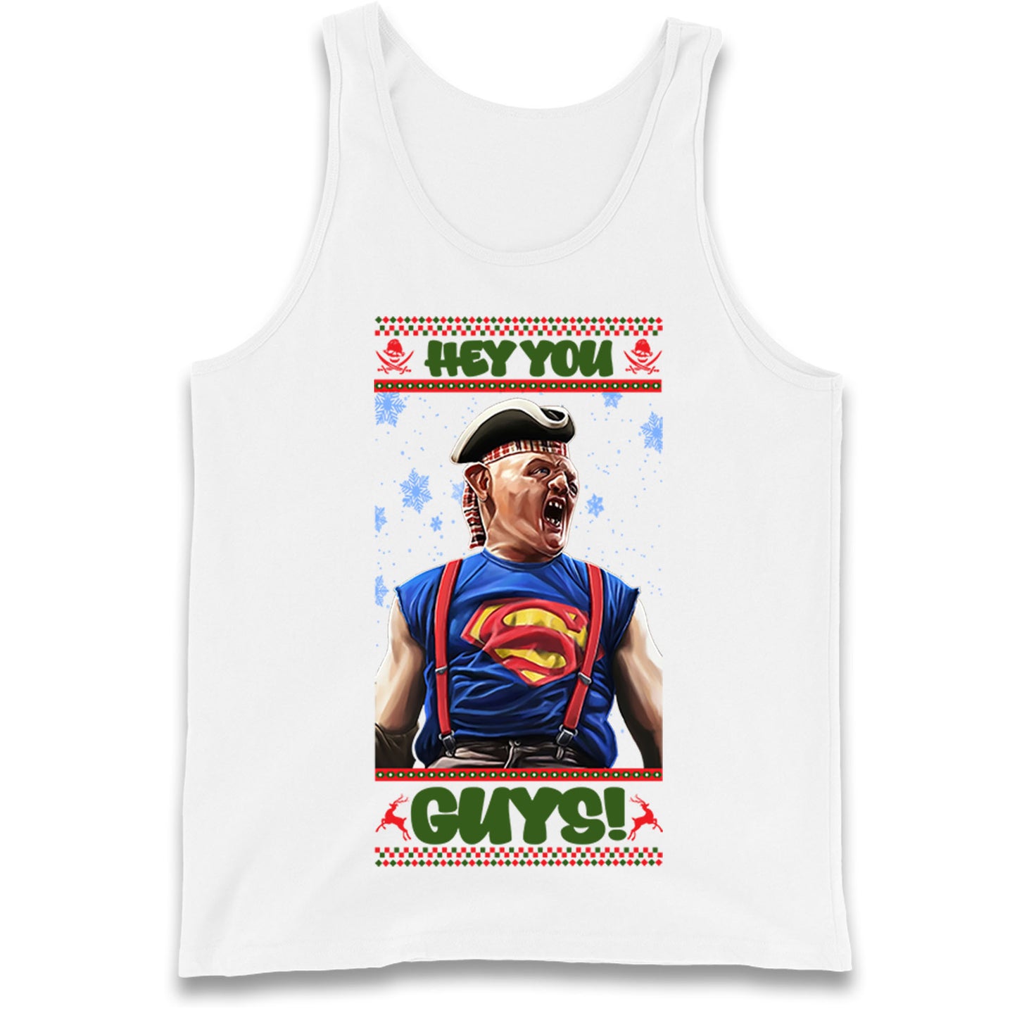 sloth christmas tank top