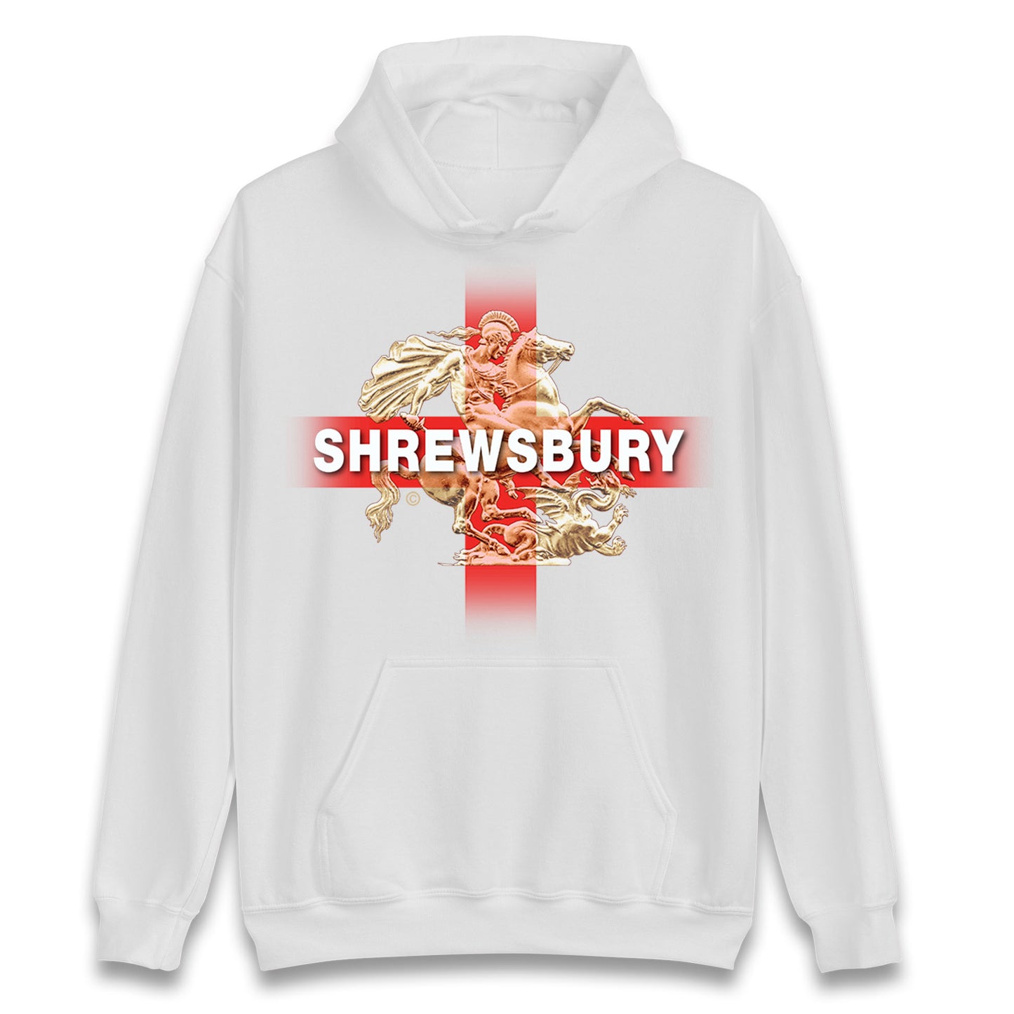 Shrewsbury St George & The Dragon Unisex Hoodie