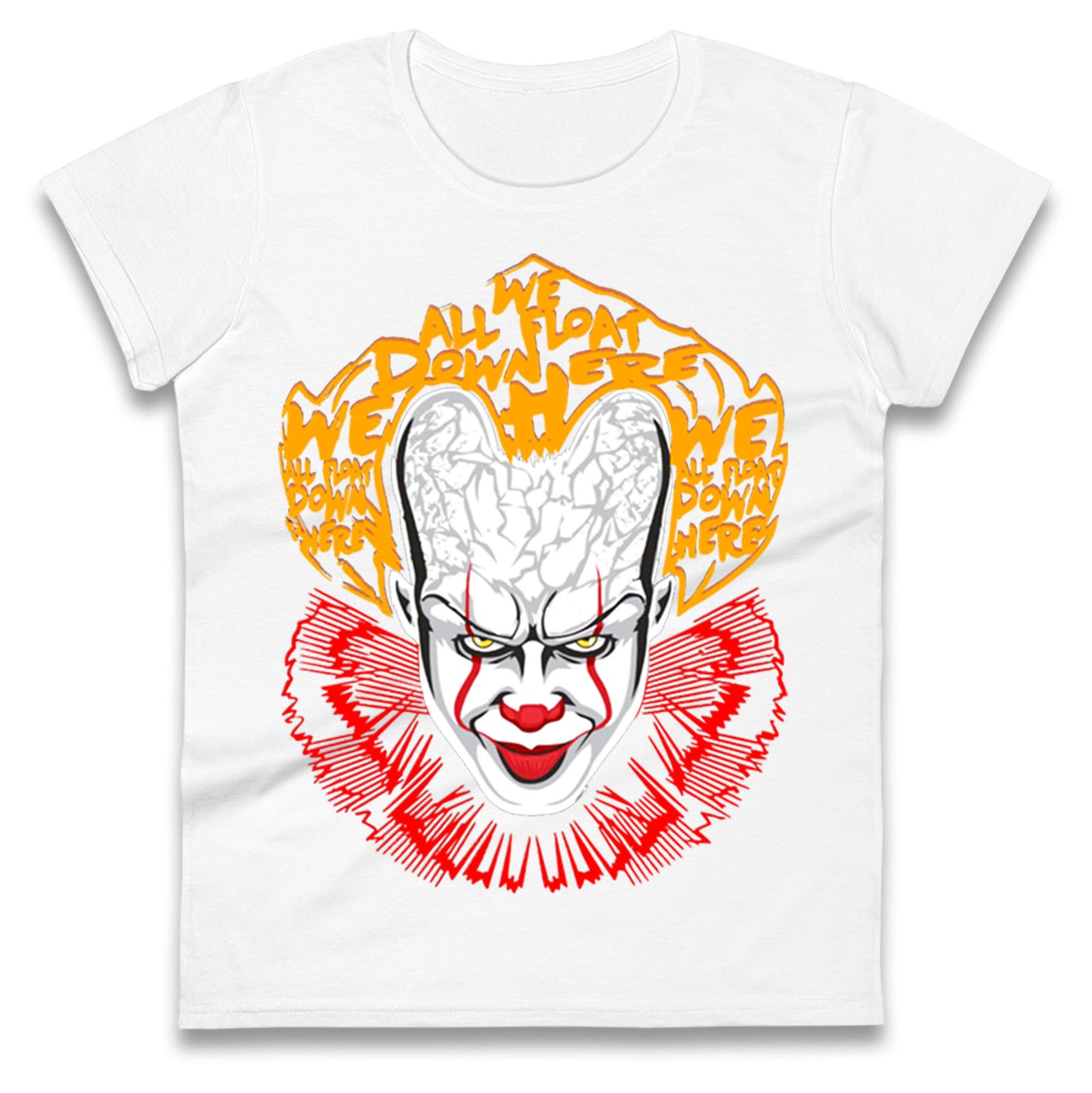 Pennywise Scary Clown Halloween t shirt
