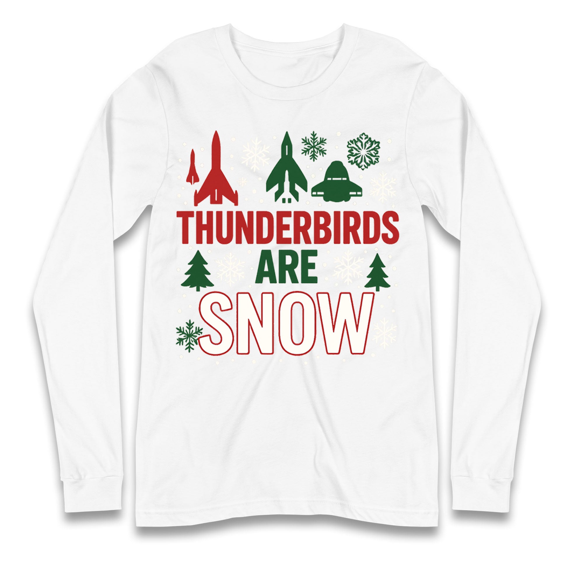 Thunderbirds Christmas Longsleeve T Shirt