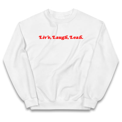 Live Laugh Leah Kids Jumper