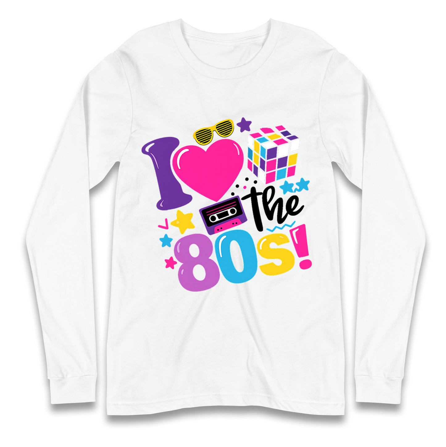 I Love The 80's Longsleeve T Shirt