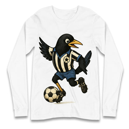 Retro Newcastle United Football Longsleeve T Shirt