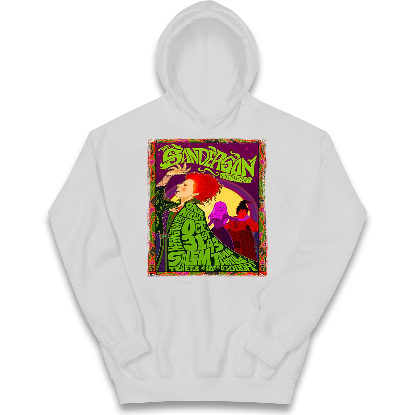Sanderson Sisters Halloween Kids Hoodie