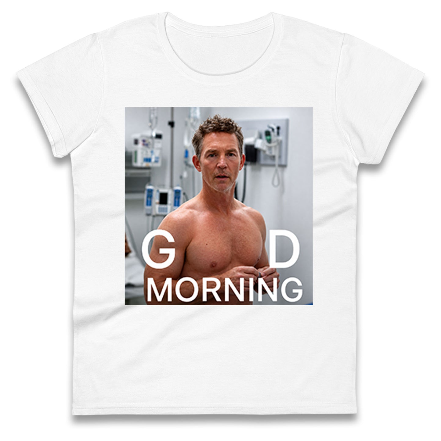 Dr Jack Abbot Shirtless Good Morning Ladies T Shirt