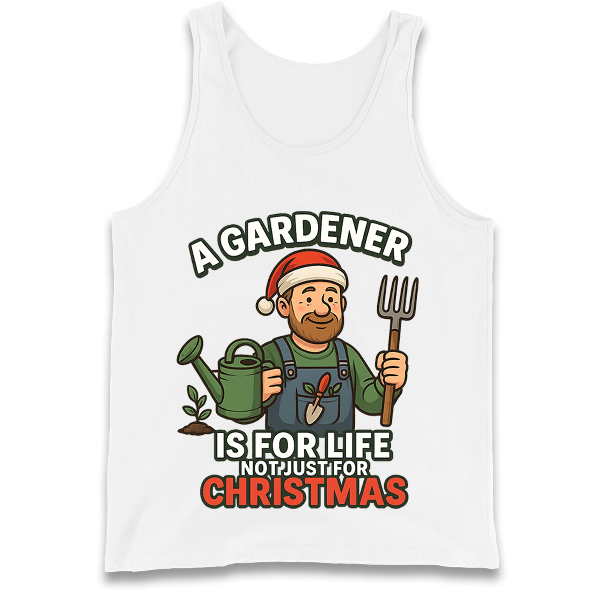 Gardener Christmas Tank Top