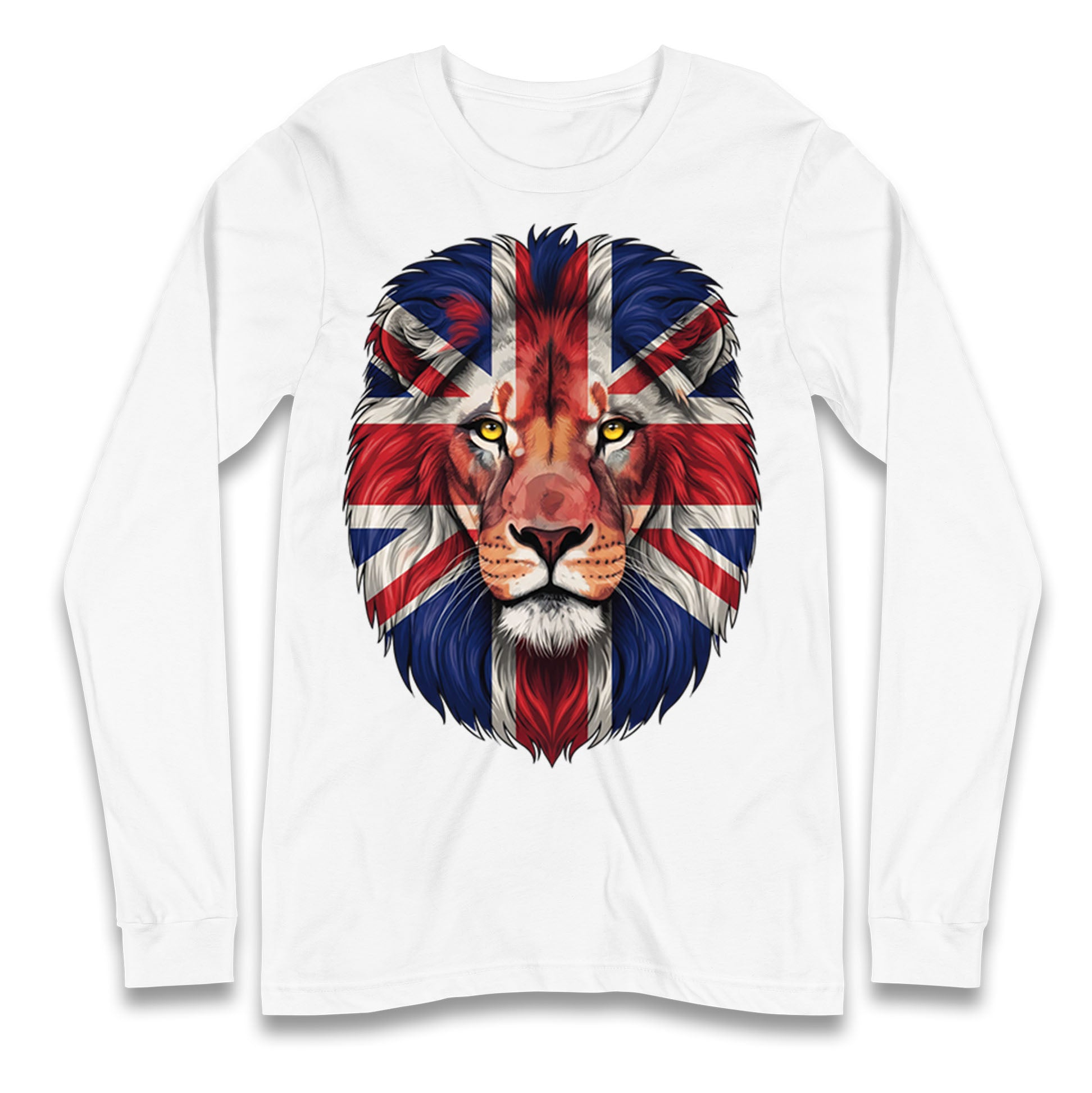 St George Flag Lion Longsleeve T Shirt
