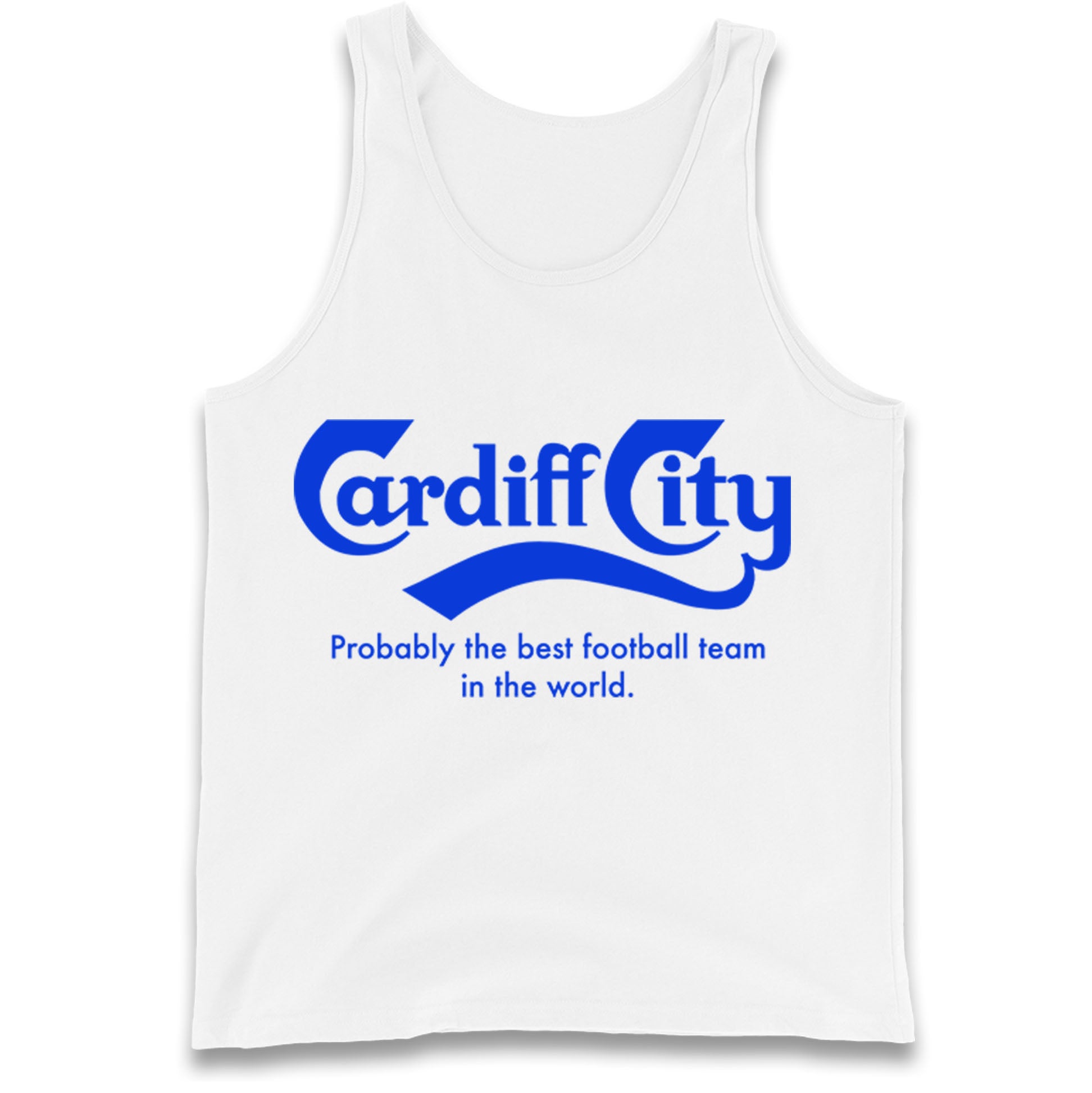 Cardiff City FC Football Tank Top 