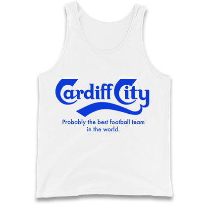 Cardiff City FC Football Tank Top 