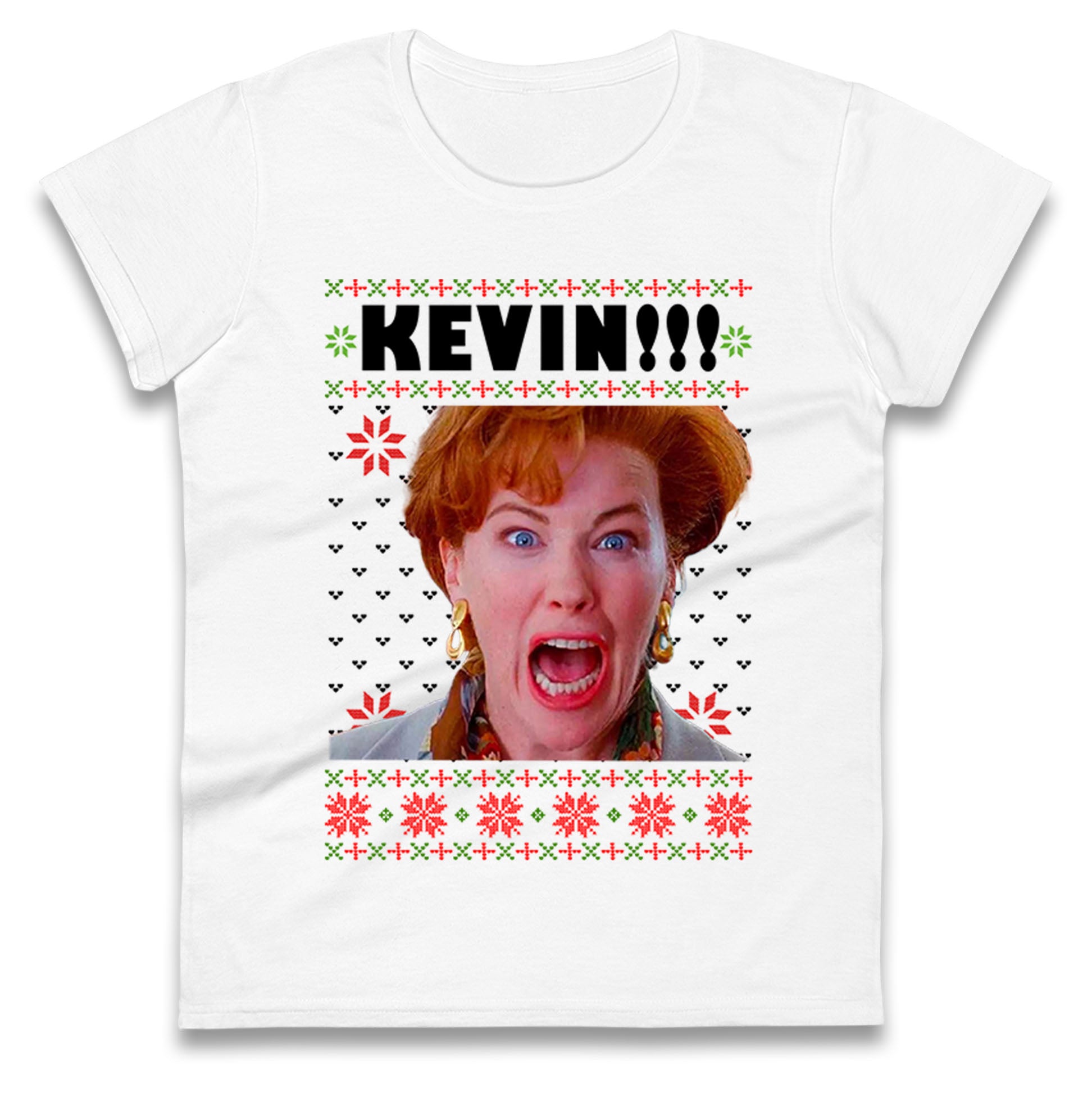 Home Alone Kevin Ladies T Shirt