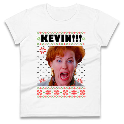 Home Alone Kevin Ladies T Shirt