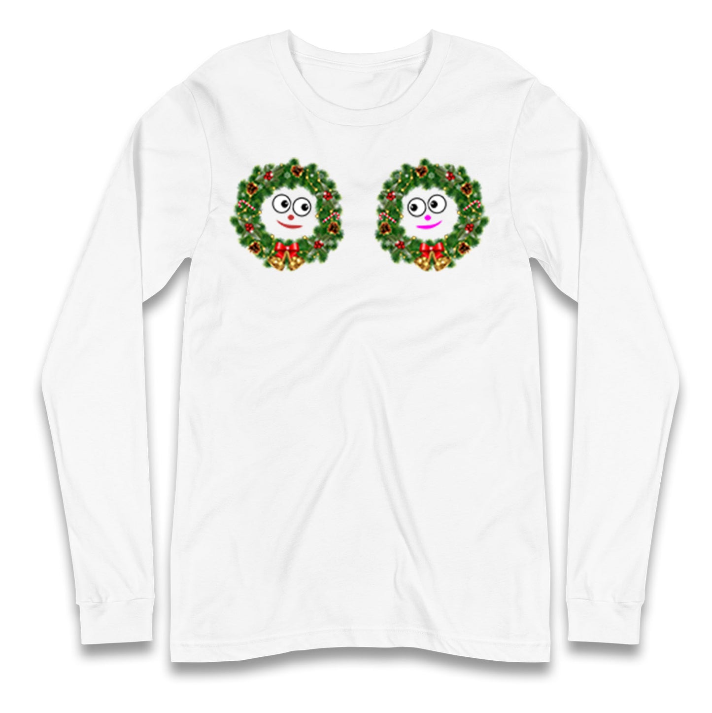 Christmas Decoration Rings Smiley Funny T Shirt