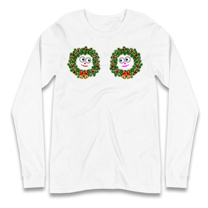 Christmas Decoration Rings Smiley Funny T Shirt