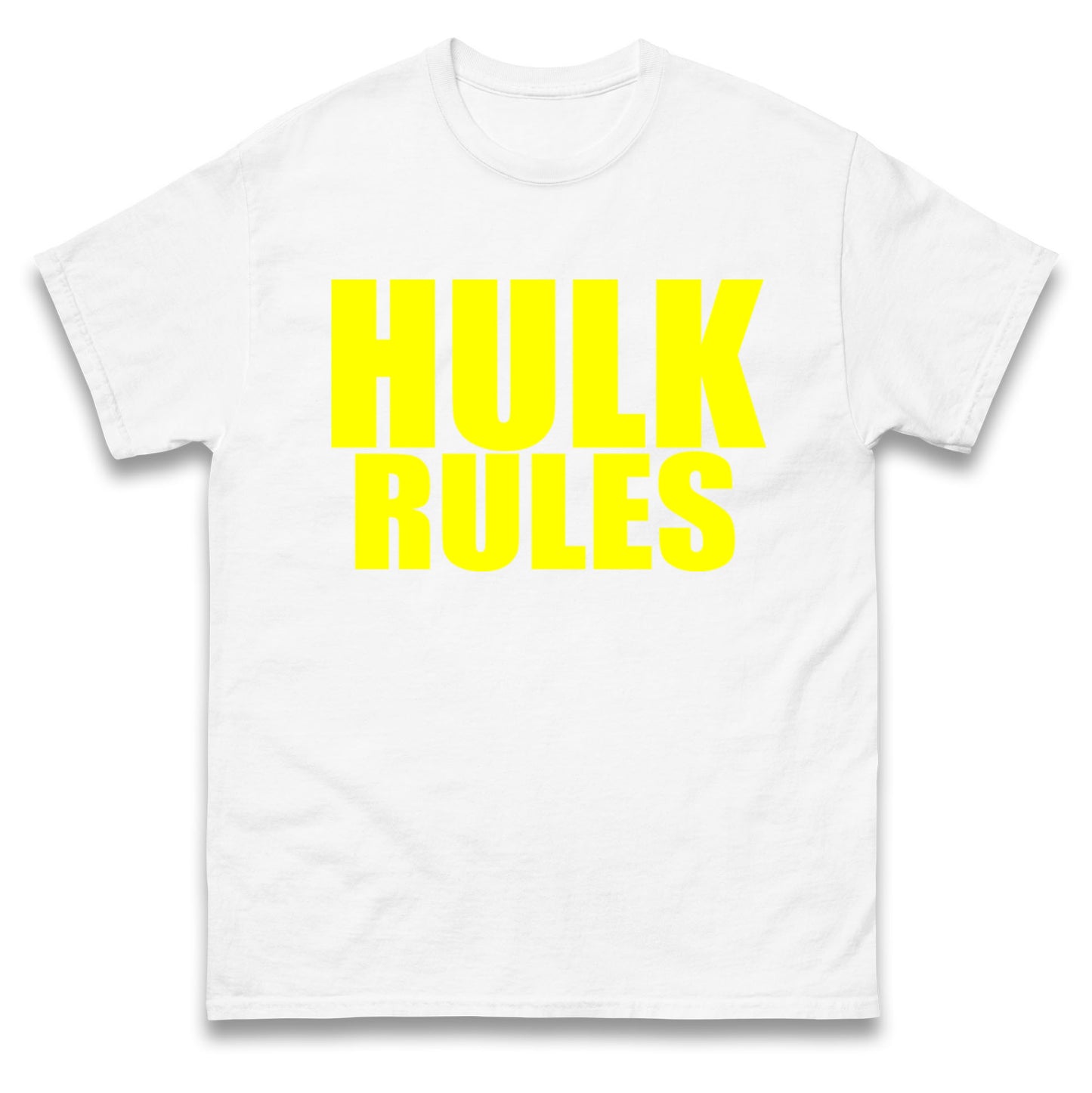 Hulk Rules T Shirt