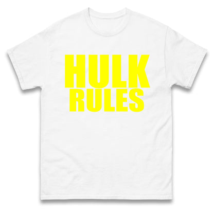 Hulk Rules T Shirt