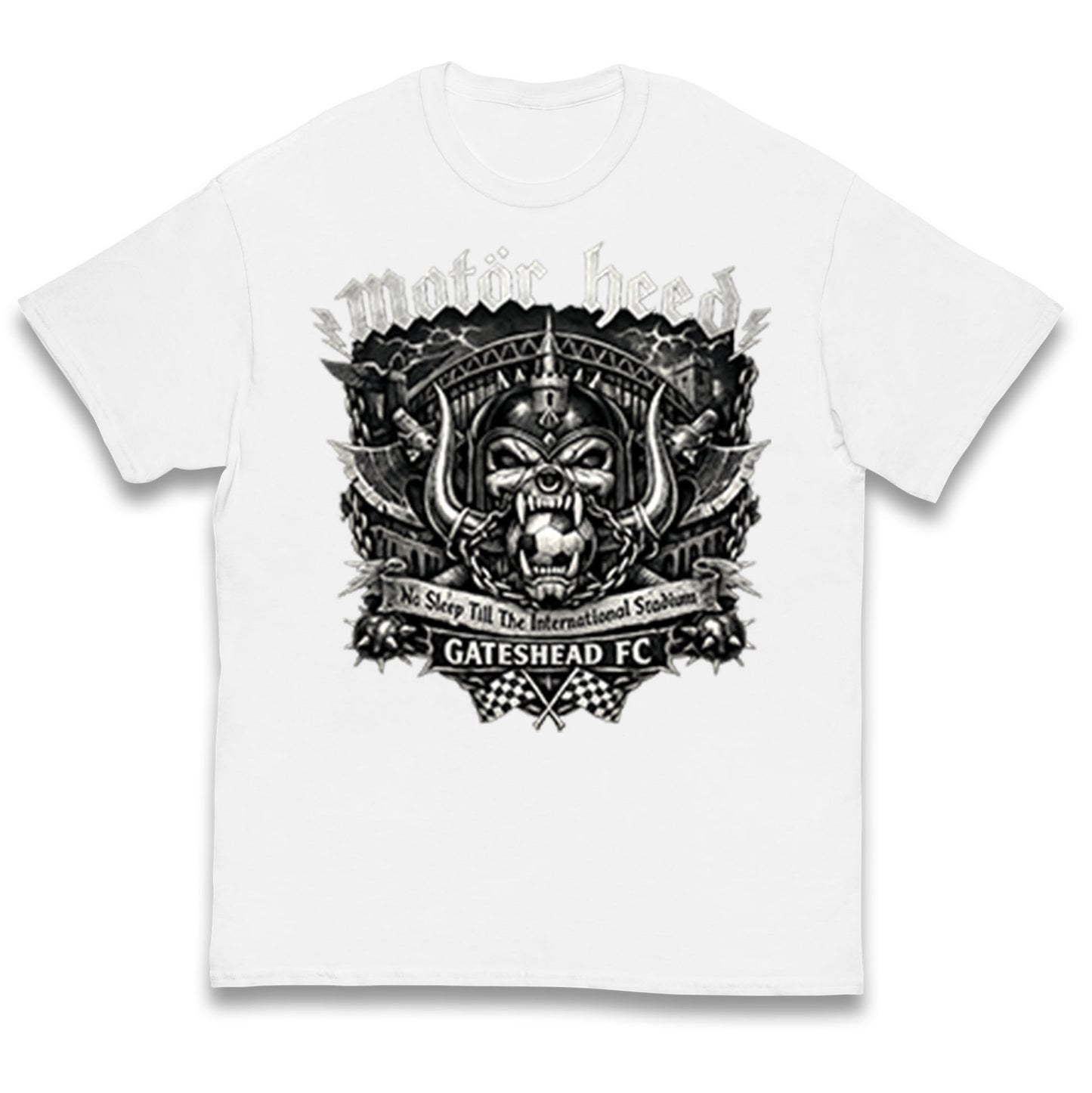 Gateshead Motor Heed Football Kids T Shirt