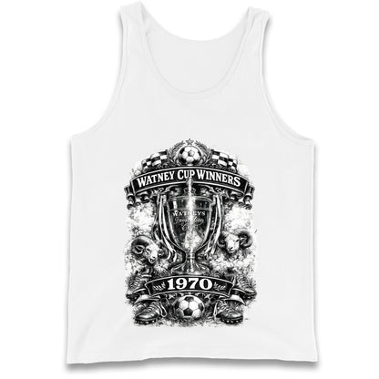 Retro Derby Watney Cup Winners 1970 Tank Top