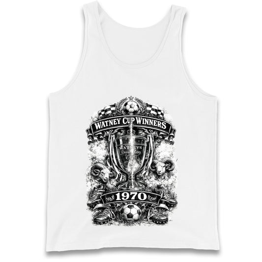Retro Derby Watney Cup Winners 1970 Tank Top