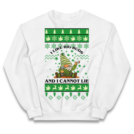 Cannabis Christmas Kids Jumper
