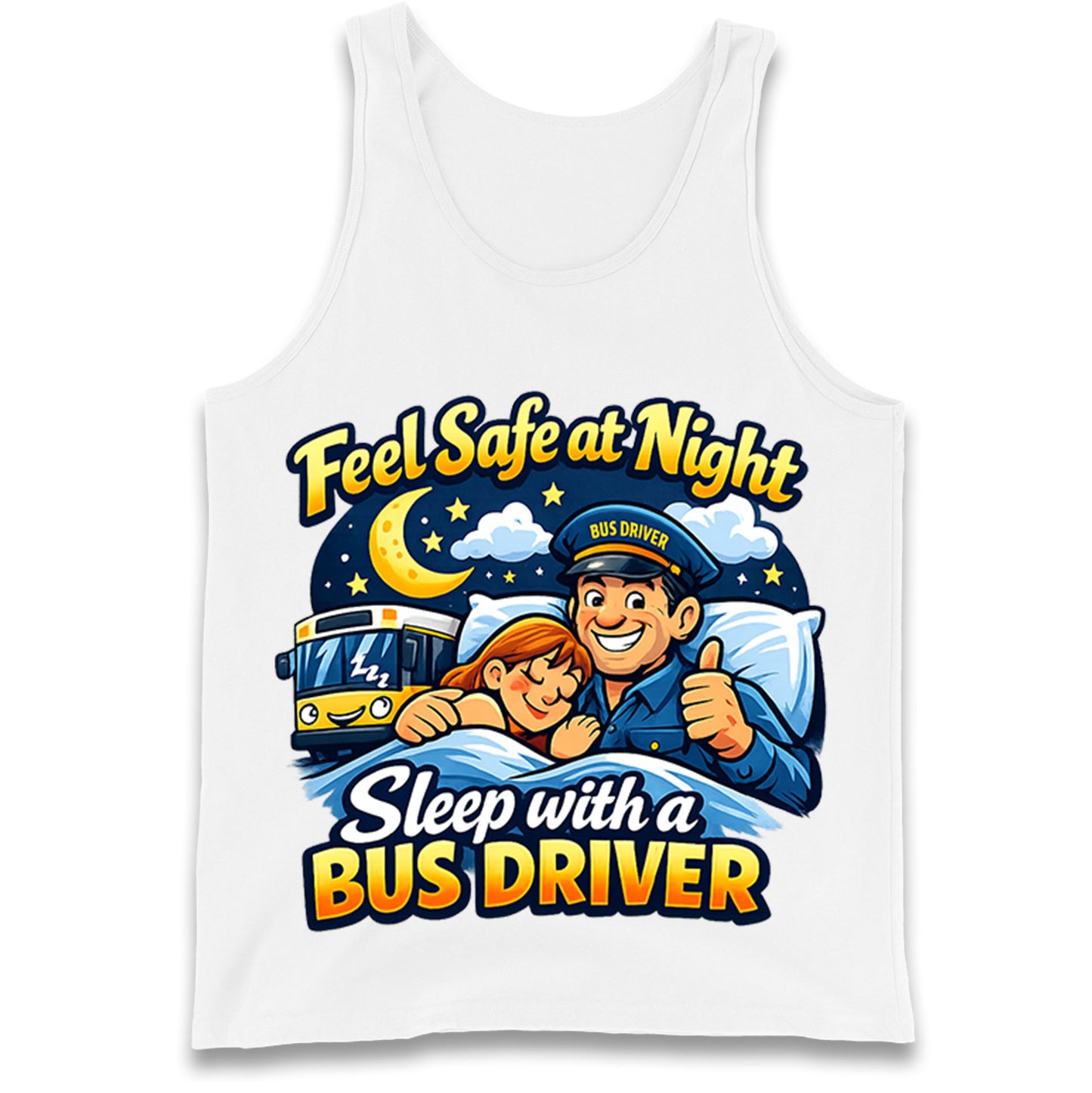 Bus Driver Job Title Tank Top