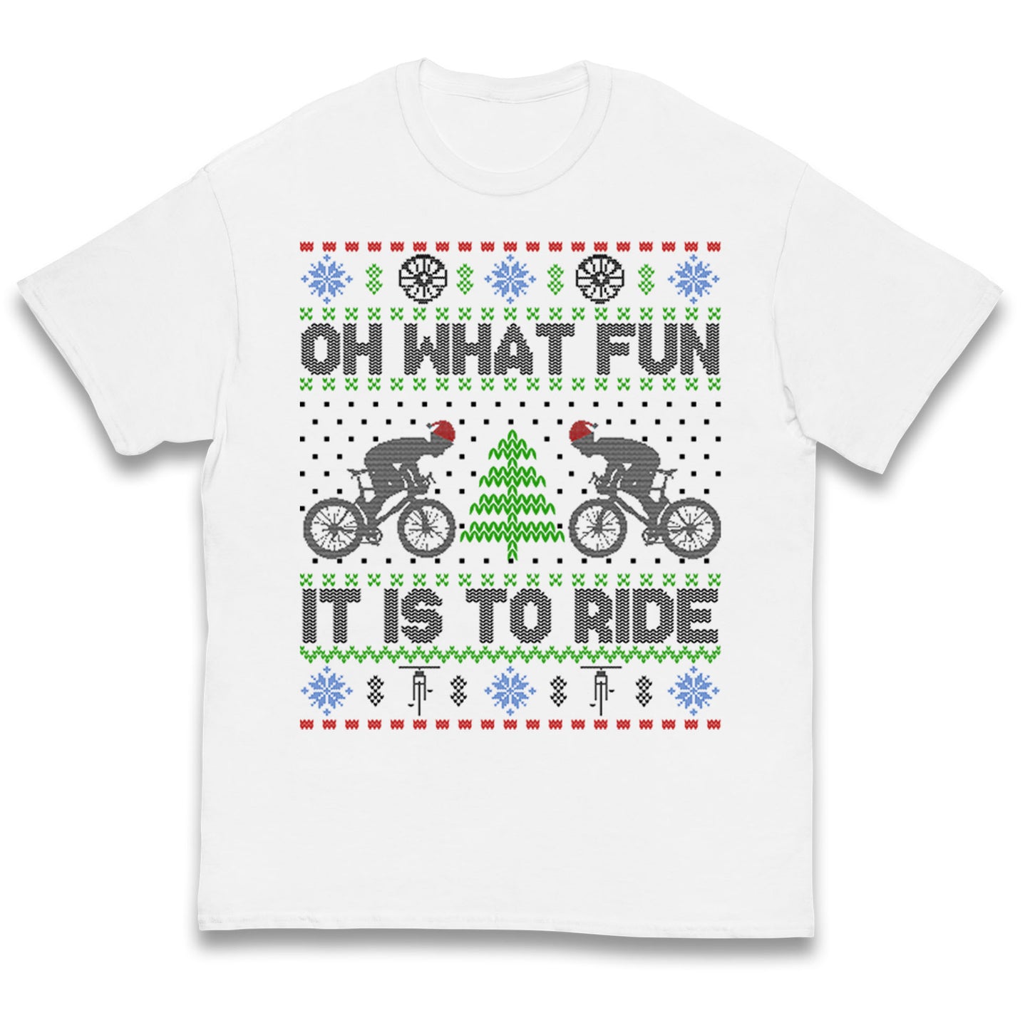 BMX Christmas Kids T Shirt