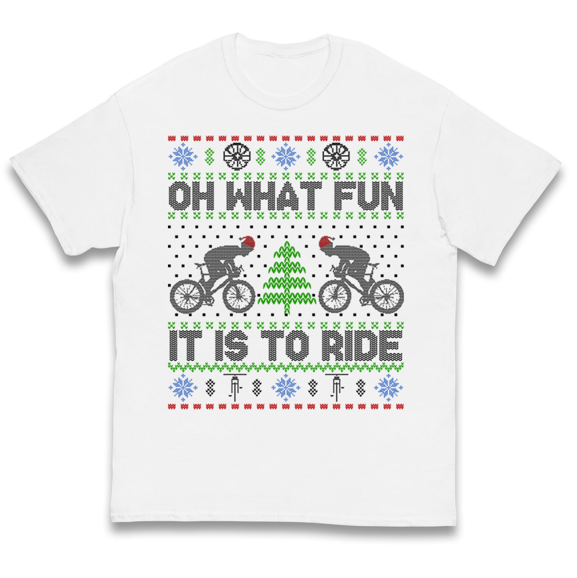 BMX Christmas Kids T Shirt