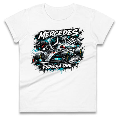 Mercedes F1 Ladies T Shirt