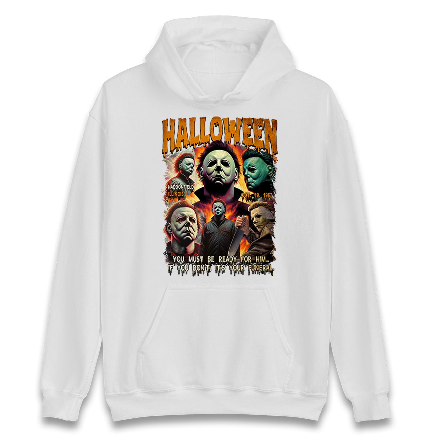 Michael Myers Horror Halloween Bootleg Unisex Hoodie