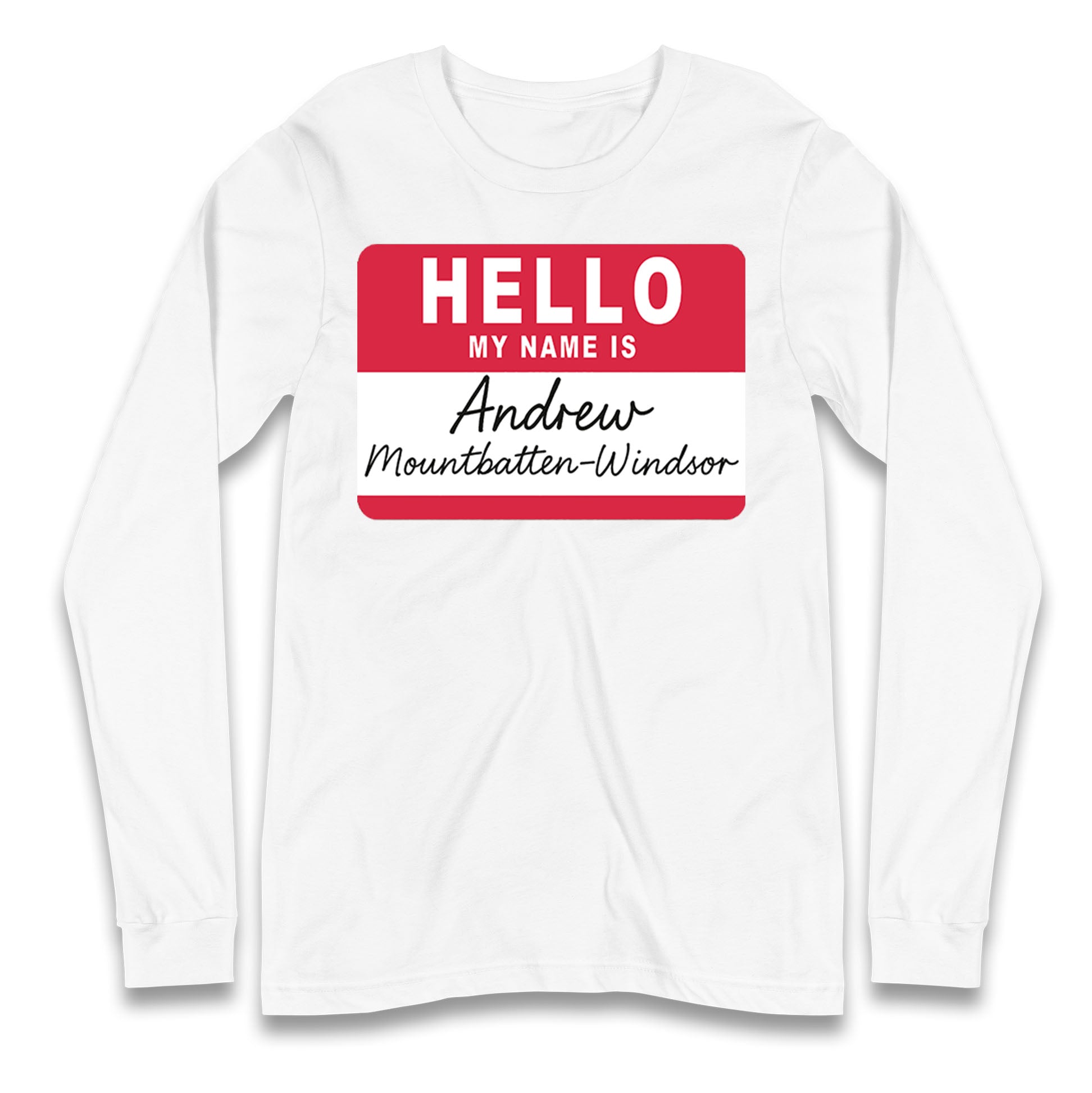 Andrew Mountbatten Windsor Longsleeve T Shirt