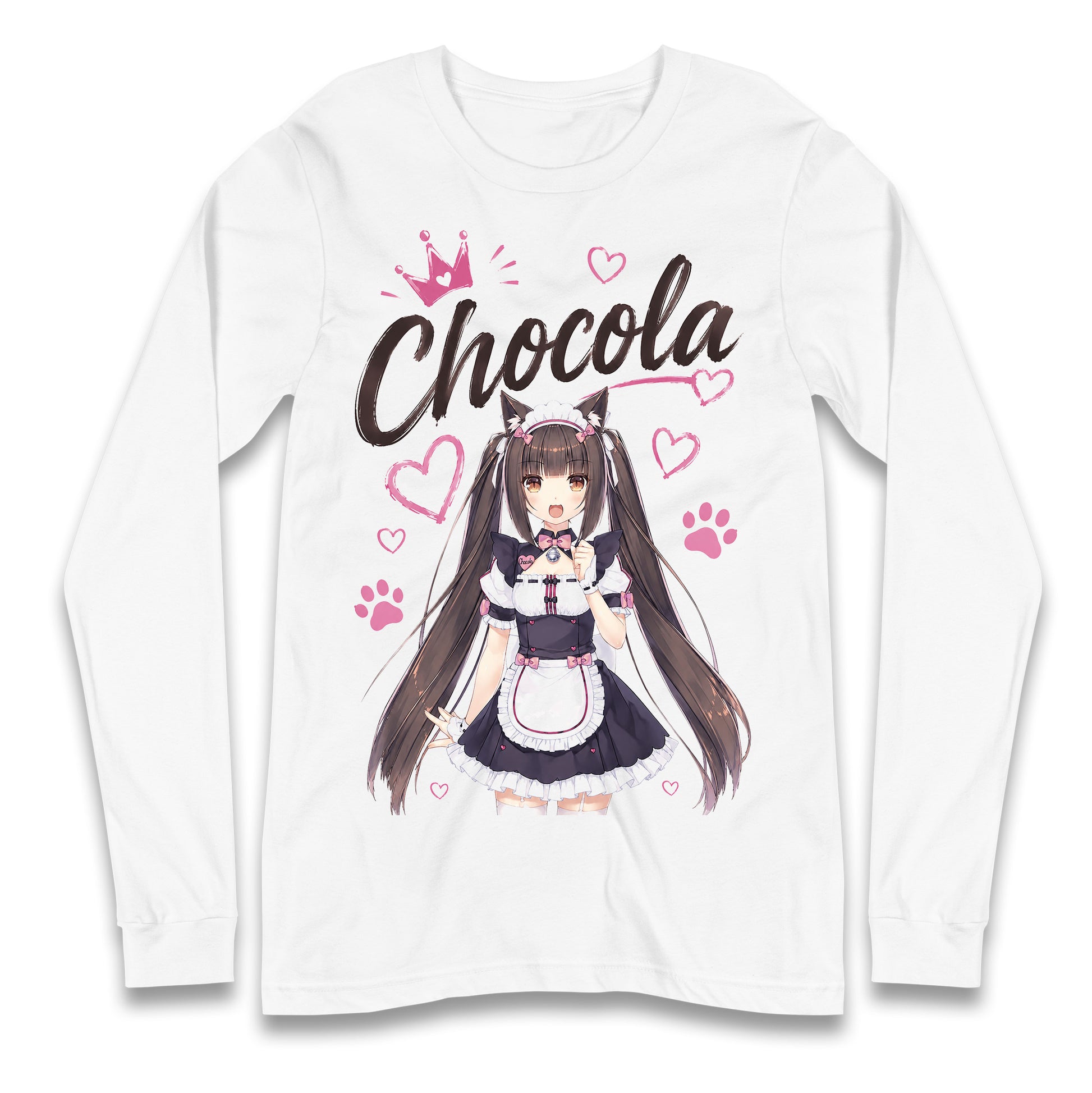 Chocola Nekopara Longsleeve T Shirt