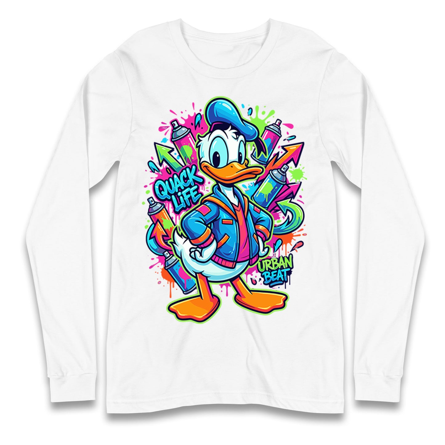 Donald Duck Longsleeve T Shirt