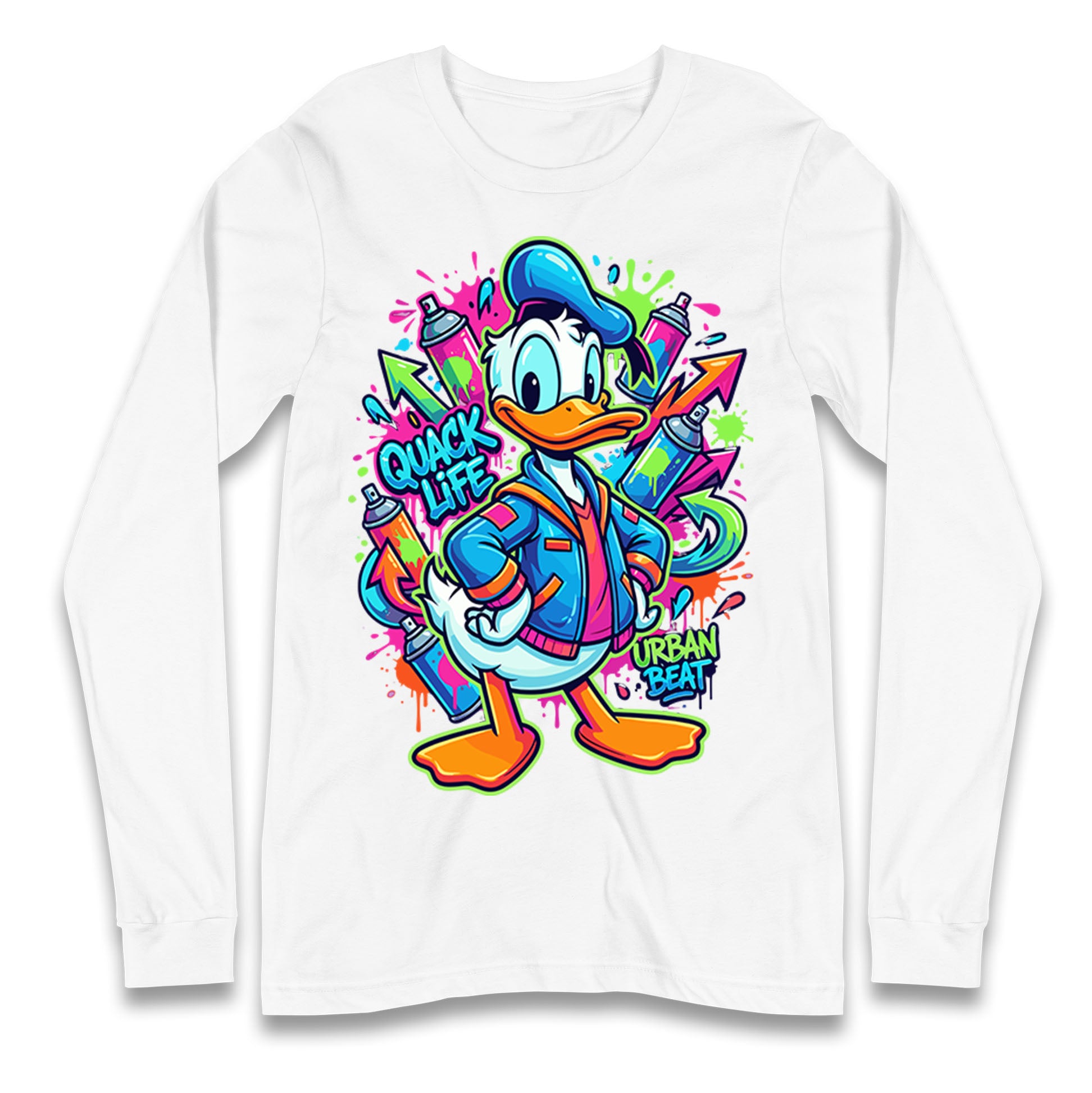 Donald Duck Longsleeve T Shirt