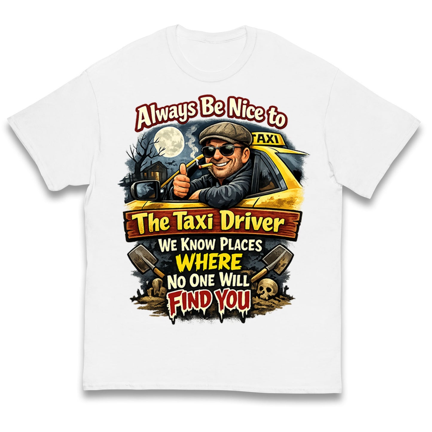Taxi Driver Kids T Shirt 
