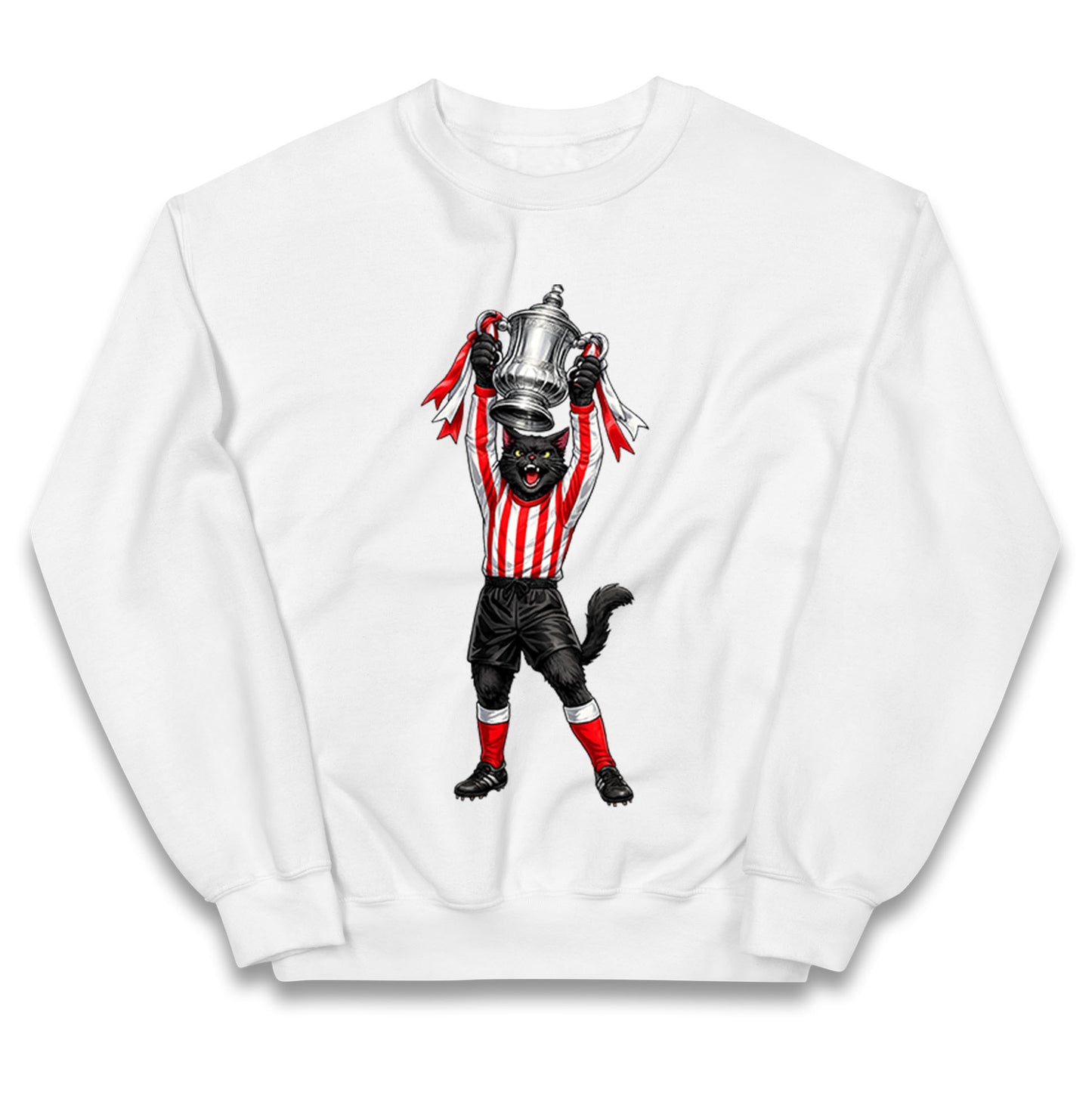Retro Sunderland FA Cup Winners 1972-1973 Kids Jumper