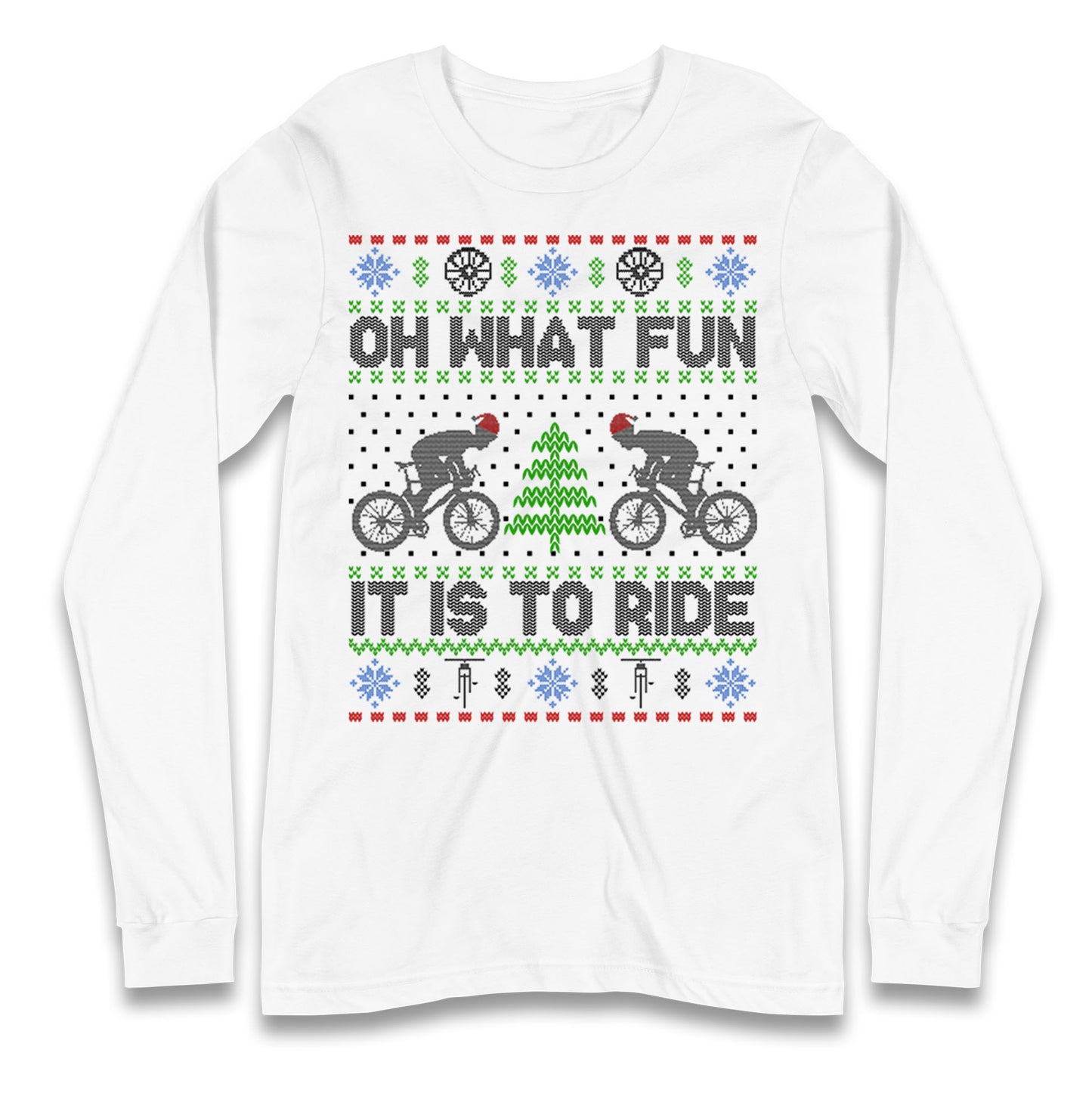BMX Christmas Longsleeve T Shirt