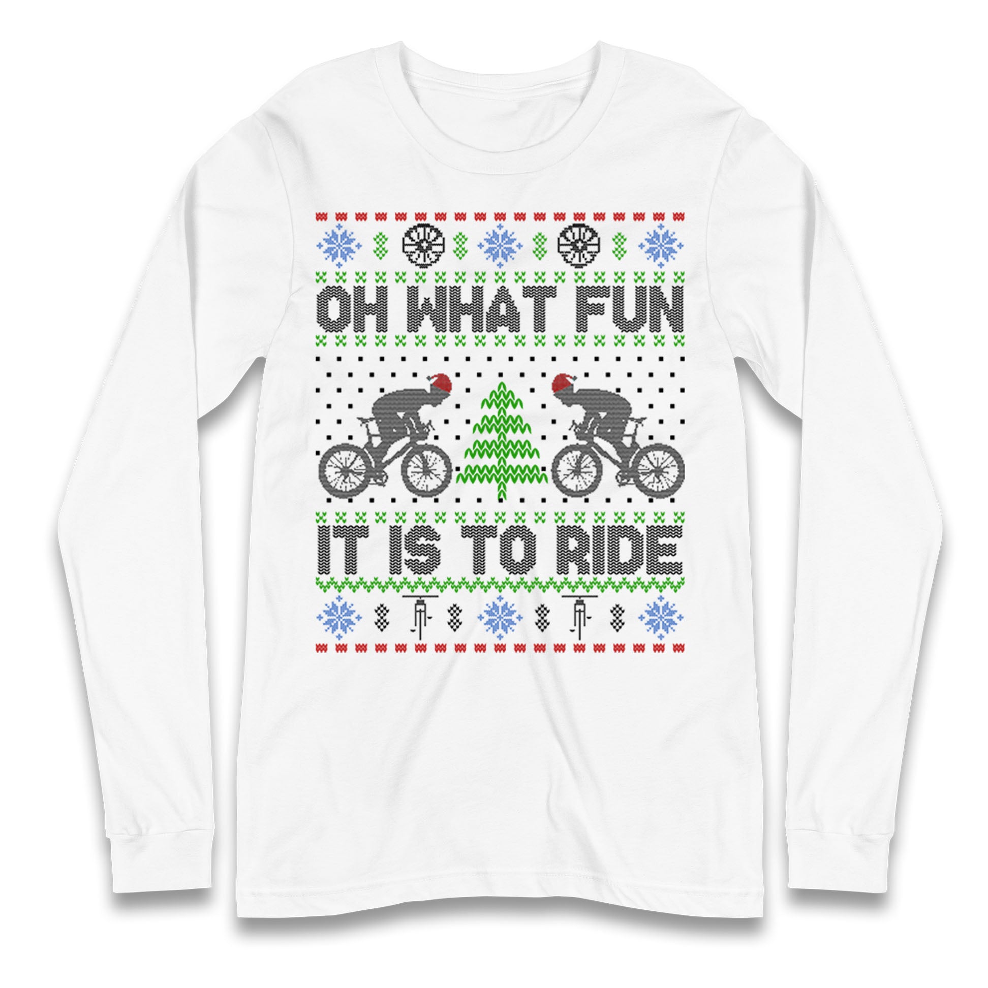 BMX Christmas Longsleeve T Shirt