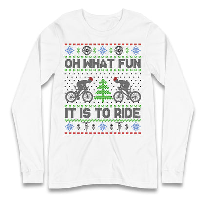 BMX Christmas Longsleeve T Shirt