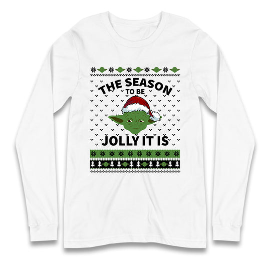 Yoda Christmas Longsleeve T Shirt