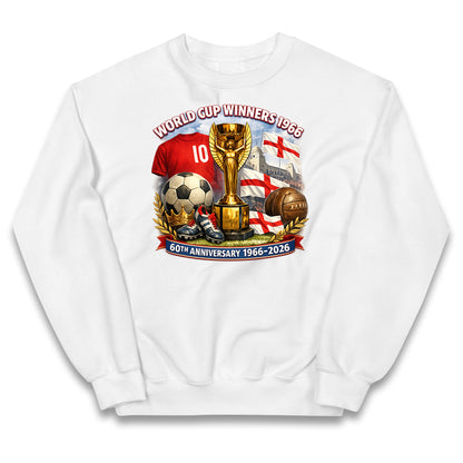 England World Cup 60th Anniversary Kids Jumper
