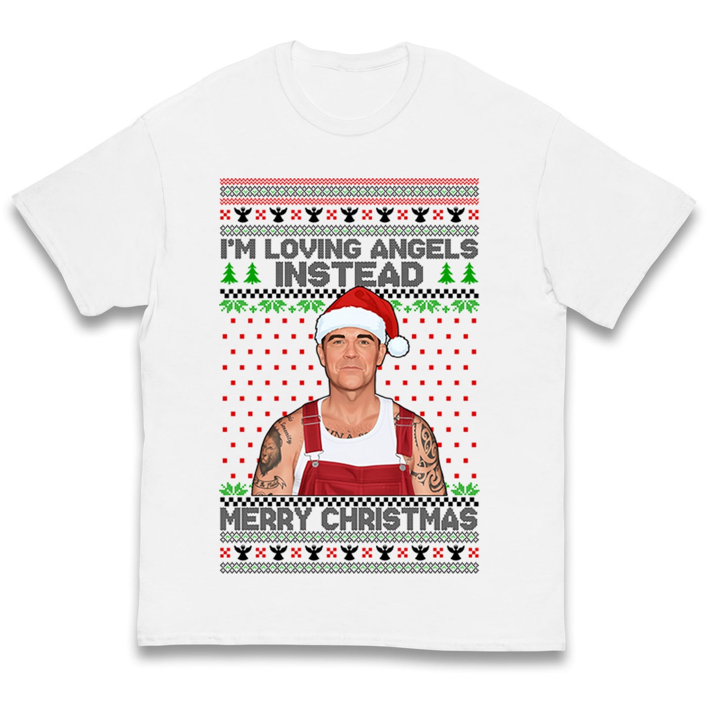 Robbie Williams Christmas Kids T Shirt