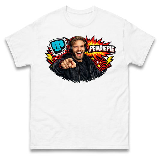 PewDiePie YouTuber T Shirt