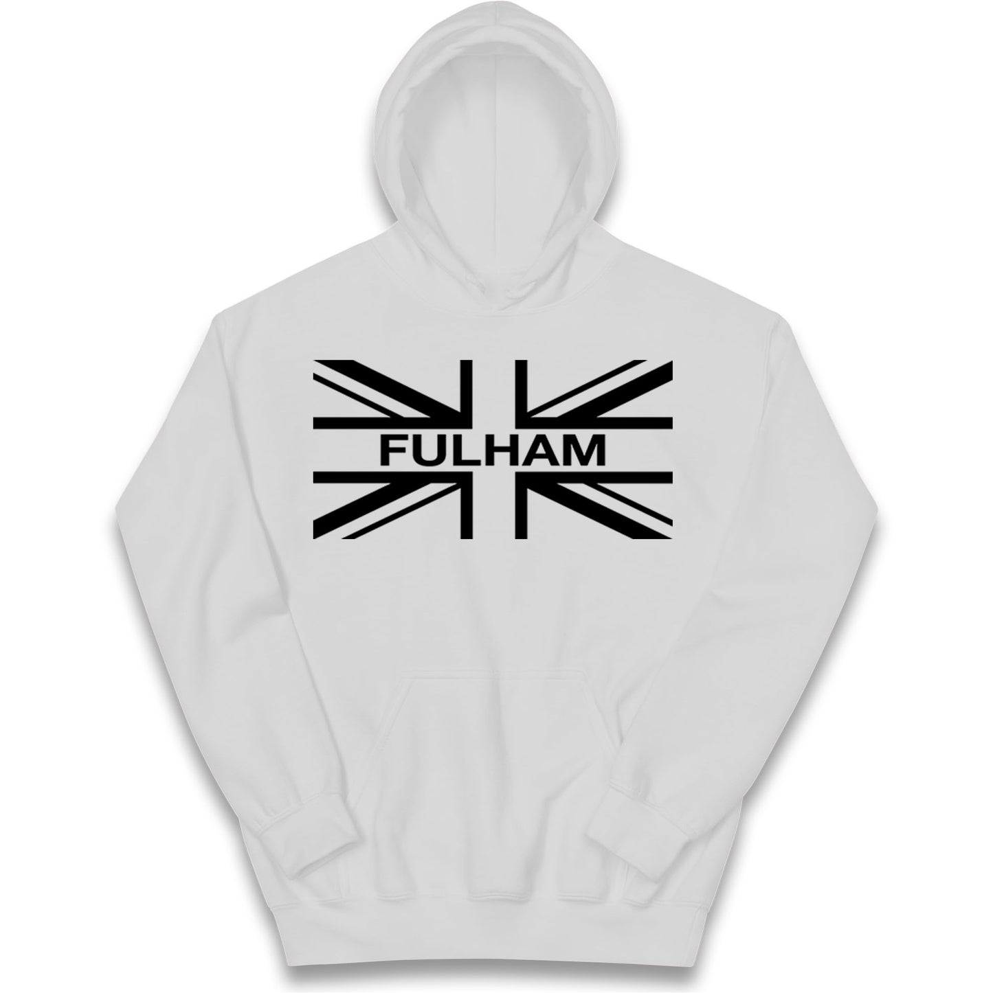 Fulham Football Flag Kids Hoodie