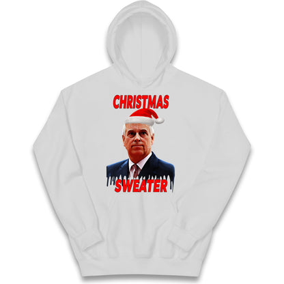 Prince Andrew Christmas Kids Hoodie