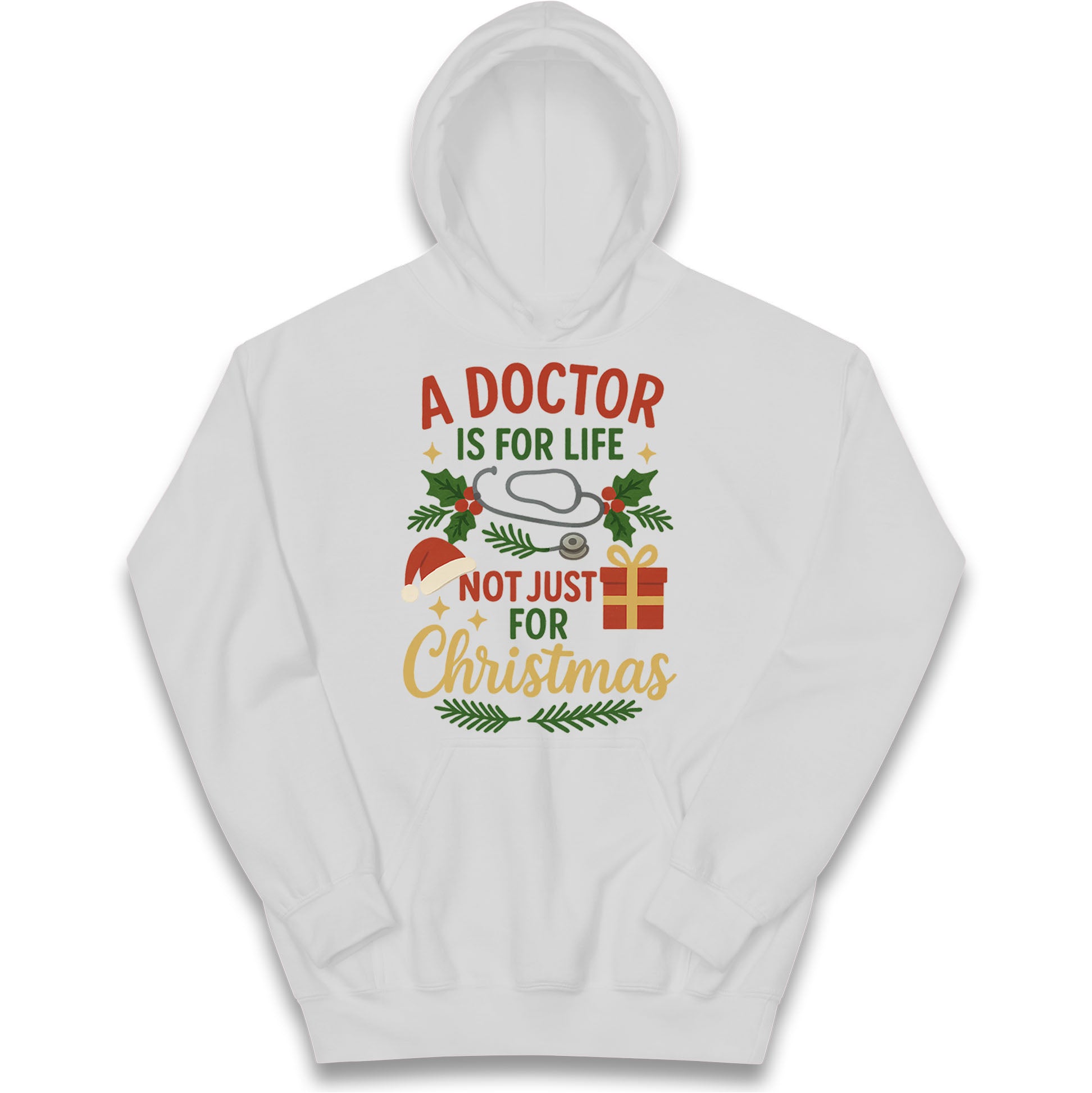 Doctor Christmas Kids Hoodie