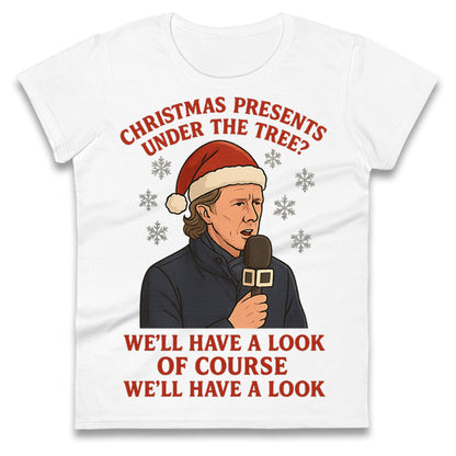 Steve McManaman Christmas Ladies T Shirt