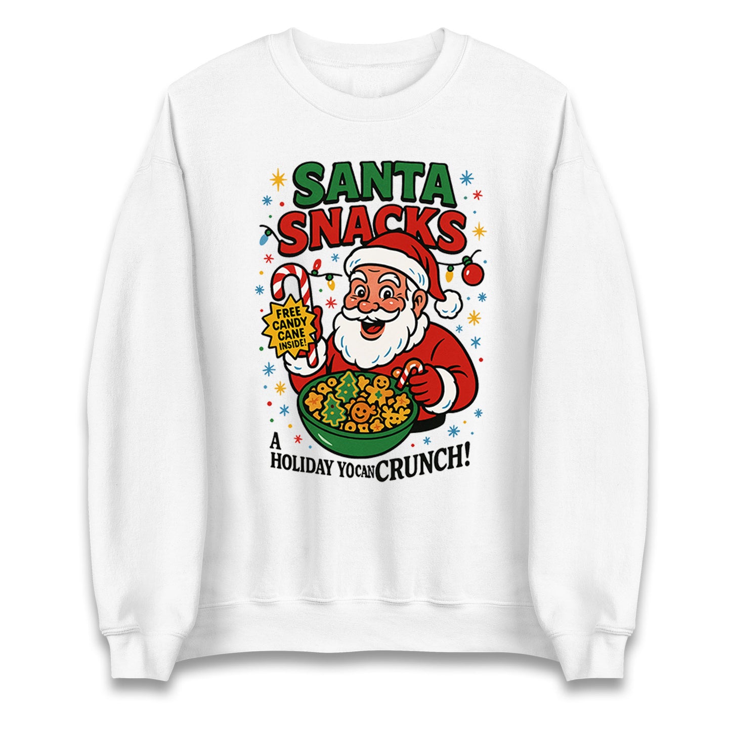 Santa Snacks Christmas Jumper