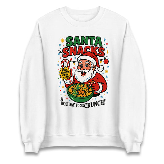 Santa Snacks Christmas Jumper