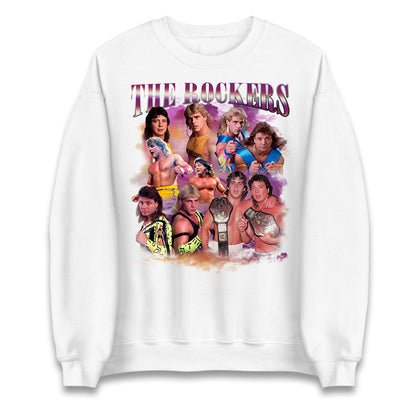 Retro The Rockers Bootleg Wrestling Unisex Sweatshirt