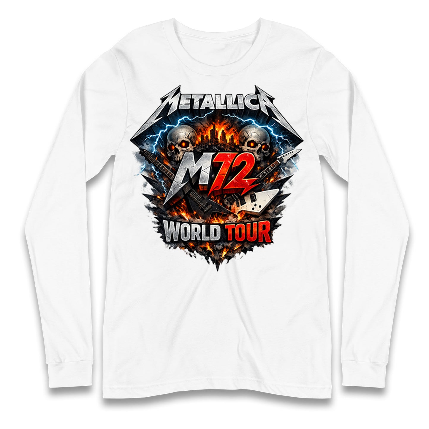 Metallica M72 World Tour Longsleeve T Shirt